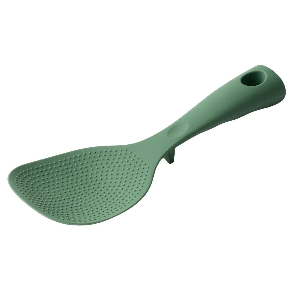 Standing Silicone Cooking Spoon – Non-Stick, Anti-Scald, High-Temperature Resistant Kitchen Gadget