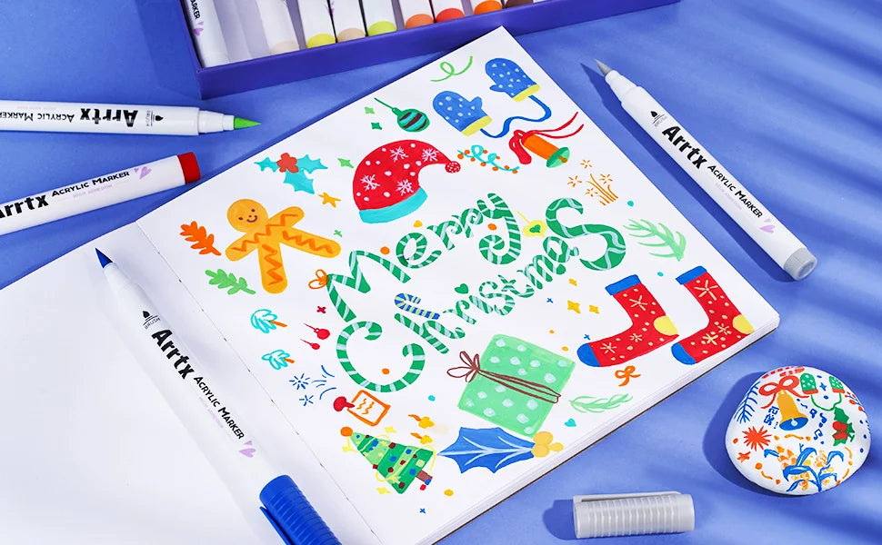 Arrtx Acrylic Paint Pens Set