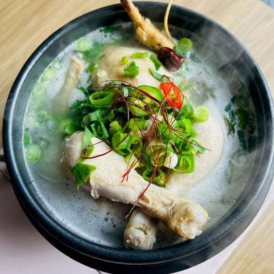 Korean Ginseng Chicken Soup Recipe: Traditional Samgyetang Guide by Kate x Grace Park