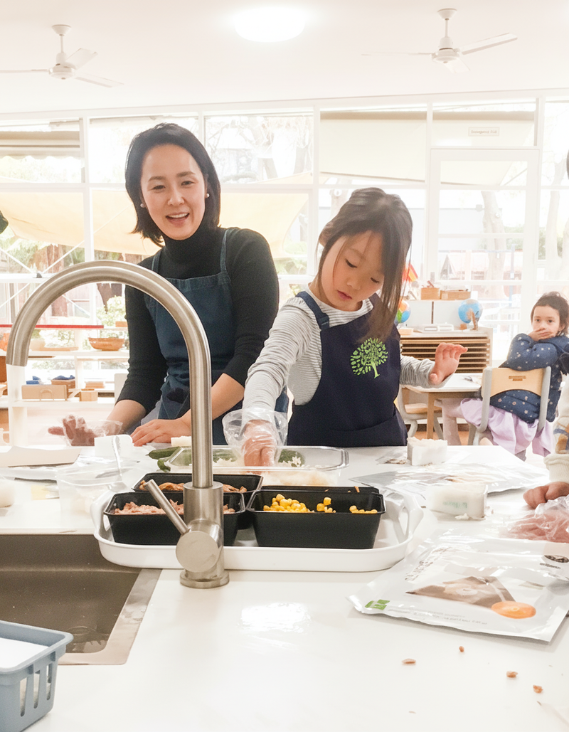 화사하고 밝은 이미지