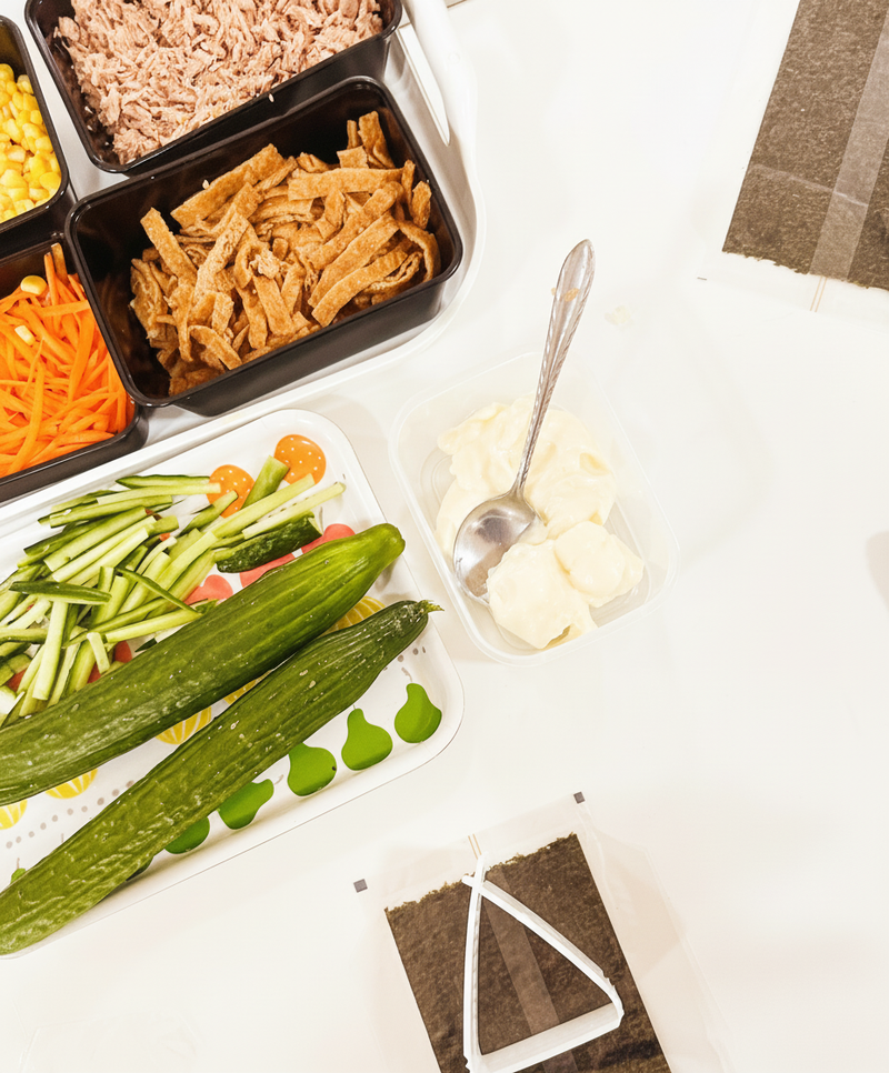 화사하고 밝은 음식 재료 사진