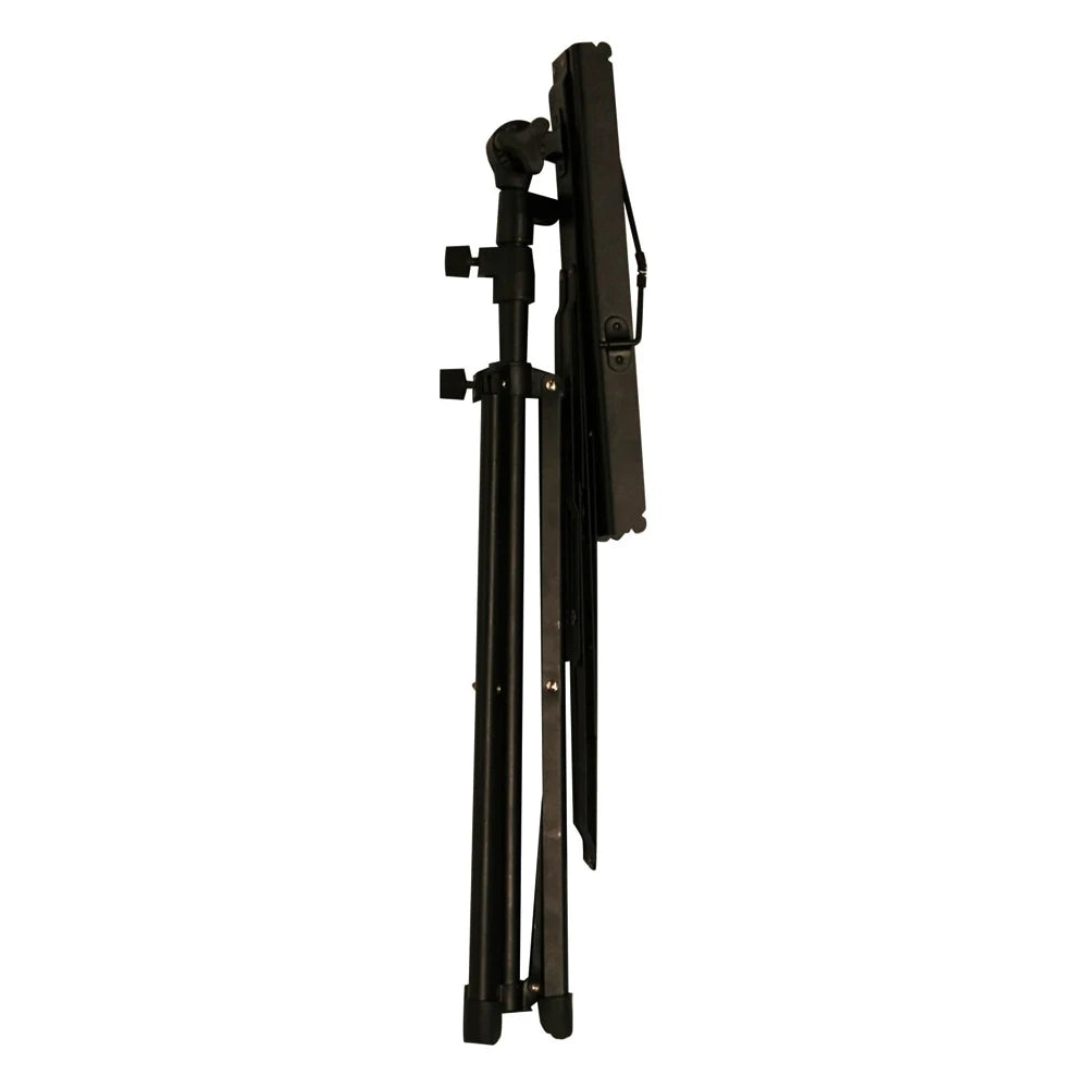G-MARK Portable Folding Music Stand – Dual-Use Desktop & Floor, Lightweight with Clip & Carry Bag