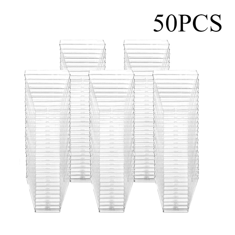 2oz Transparent Dessert Cups – Disposable Mini Cups for Party, Ice Cream & Fruit (20/50 Pack)