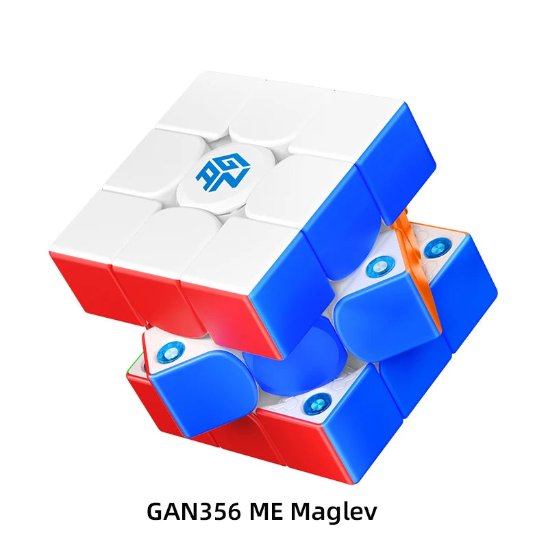 GAN 356 ME 3X3 Magnetic Magic Speed Cube Stickerless Professional Fidget Toys GAN 356ME Cubo Magico Puzzle Kids Toys