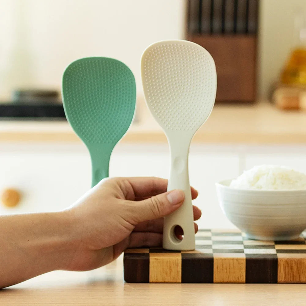 Standing Silicone Cooking Spoon – Non-Stick, Anti-Scald, High-Temperature Resistant Kitchen Gadget