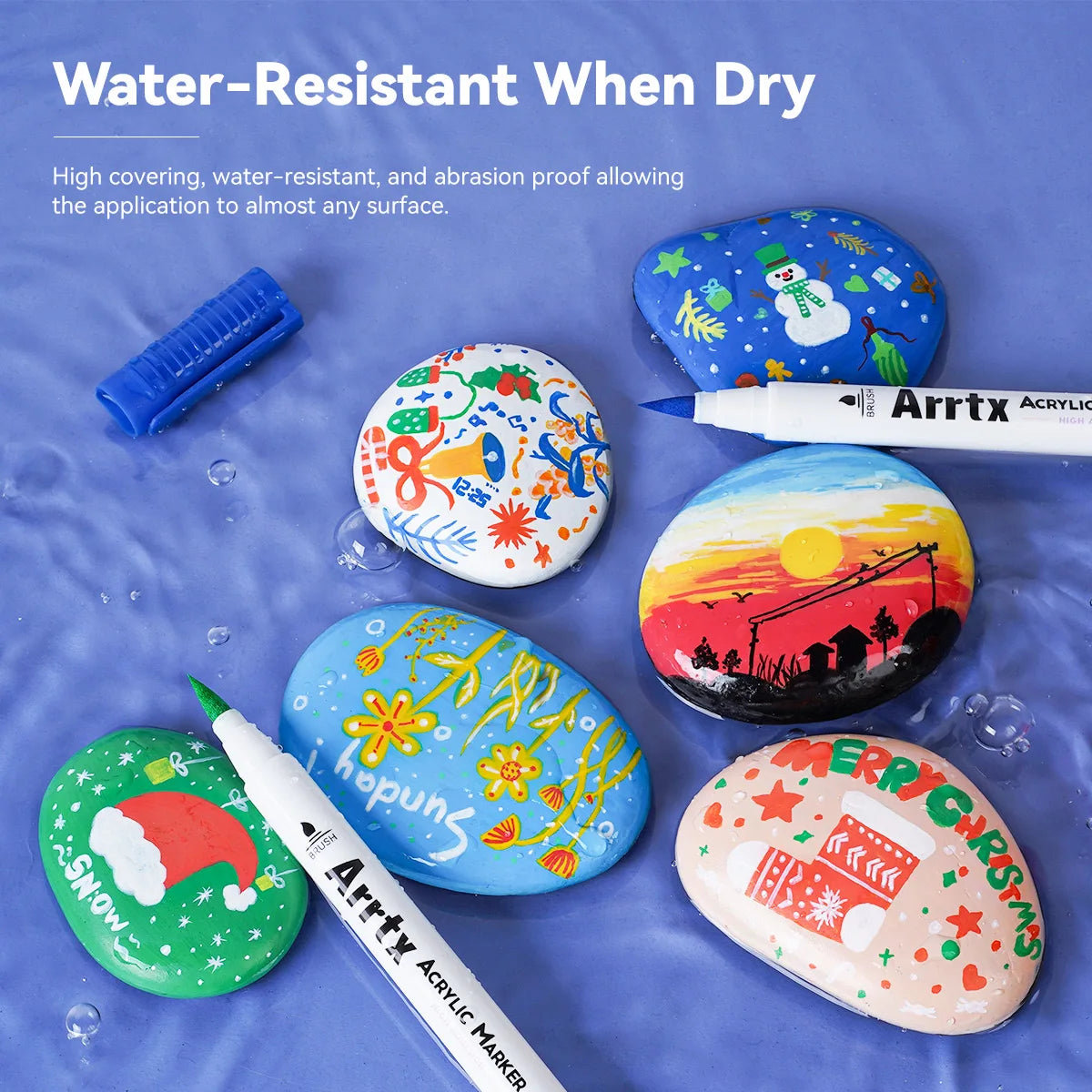 Arrtx Acrylic Paint Pens Set