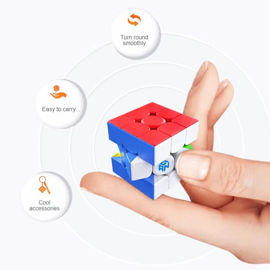 GAN330 Keychain 3x3x3 Magic Cube 30mm Cube Mini Magic