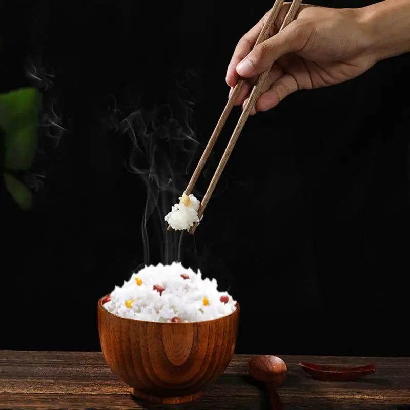 10 Pairs New Natural Rosewood Chopsticks Reusable Healthy Chinese Wooden Chop Sticks Sushi Food Stick Tableware Kitchen Utensils
