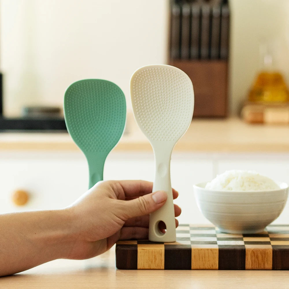 Standing Silicone Cooking Spoon – Non-Stick, Anti-Scald, High-Temperature Resistant Kitchen Gadget