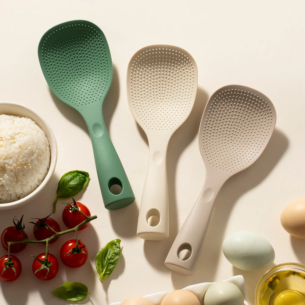 Standing Silicone Cooking Spoon – Non-Stick, Anti-Scald, High-Temperature Resistant Kitchen Gadget