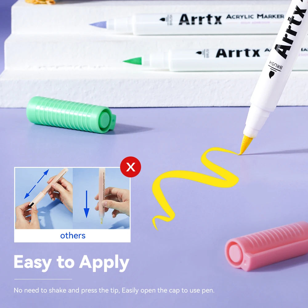 Arrtx Acrylic Paint Pens Set
